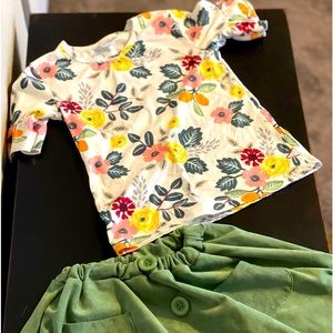 Skirt set 5T never worn